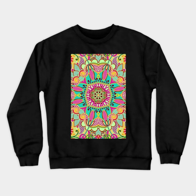 Psychadelic Colour Crewneck Sweatshirt by Specialstace83